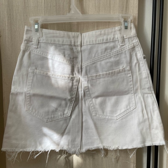 White denim skirt - Picture 2 of 2